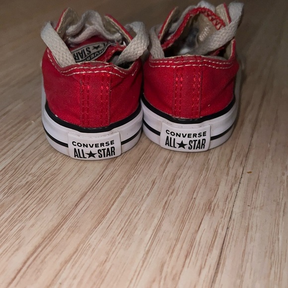 Converse Chuck Taylor All Star Lo Sneaker - Baby / Toddler - Red - Picture 3 of 7